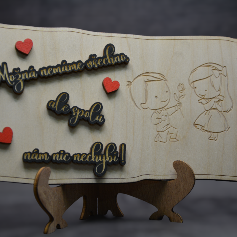 dekorace zmilovaných