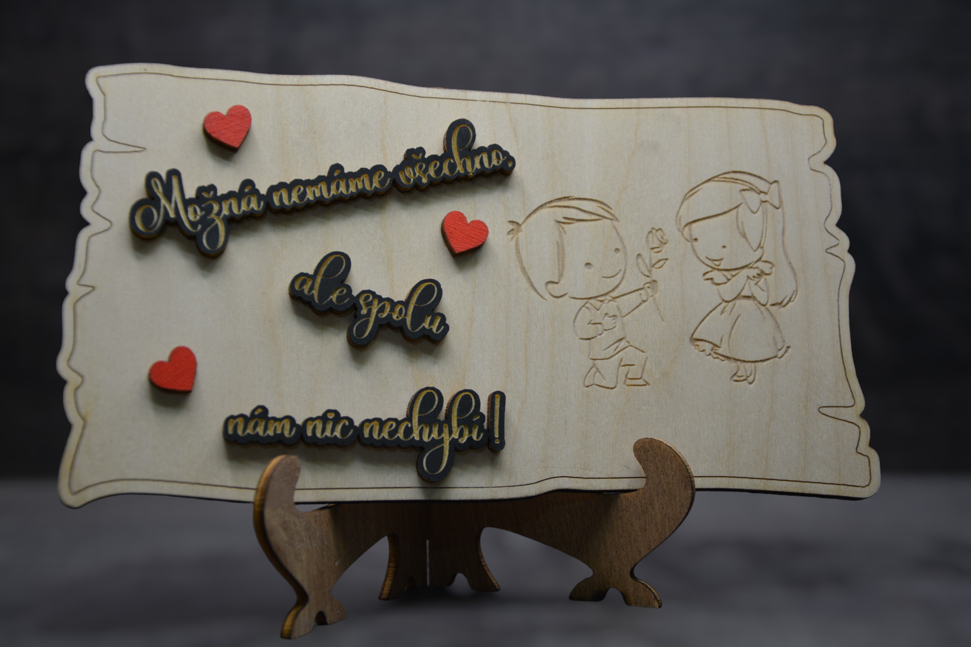 dekorace zmilovaných