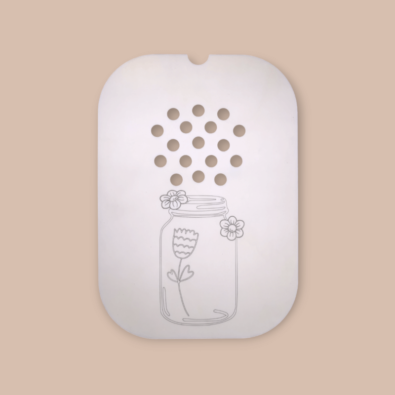 flisat váza na květiny